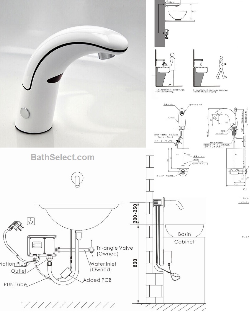 Motion-Sensor -Faucets-Installation-Instructions-diag